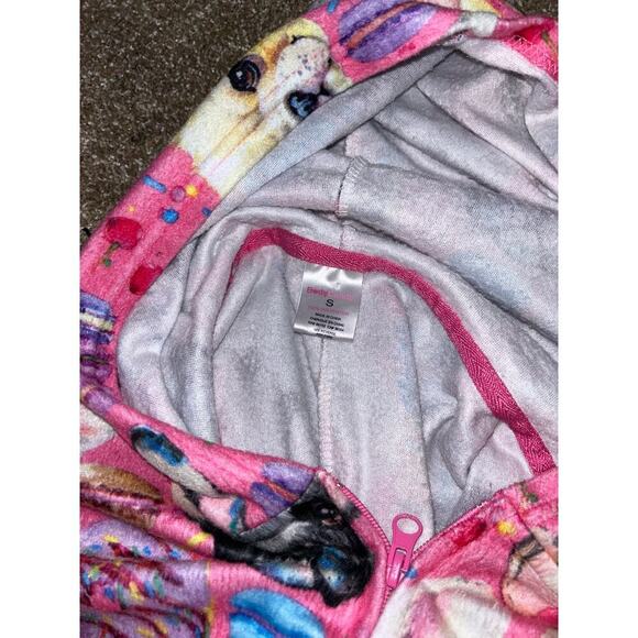 Body Candy Women's Sweet Thing Union Suit Pajama's one piece SZ SM Dog printed - Picture 9 of 9